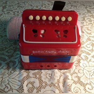 VTG SCHILLING ACCORDION MUSICAL TOY